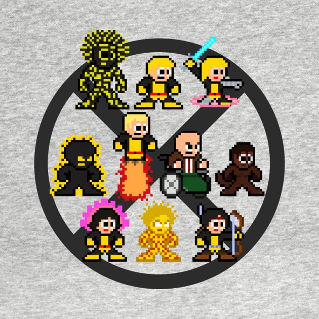 8-Bit New Mutants by 8-BitHero